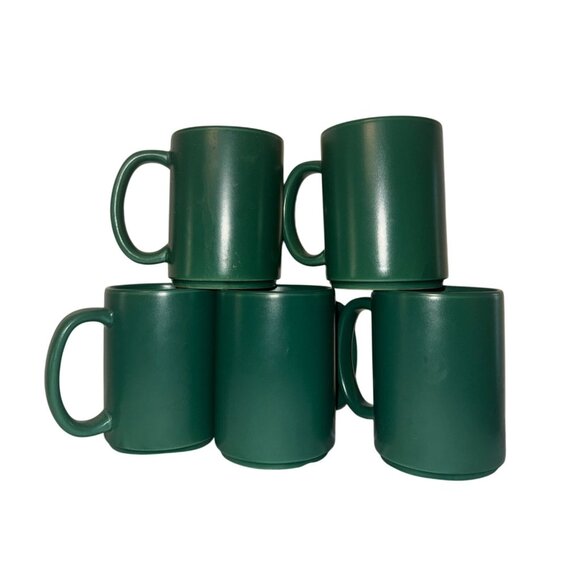 DESIGNPAC Green Holiday Coffee Mugs  Ceramic Drinking Cups - Picture 4 of 9